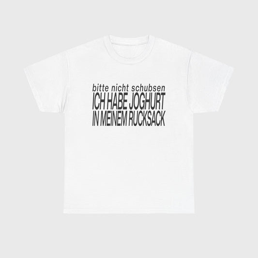 T-SHIRT - "JOGHURT IM RUCKSACK"