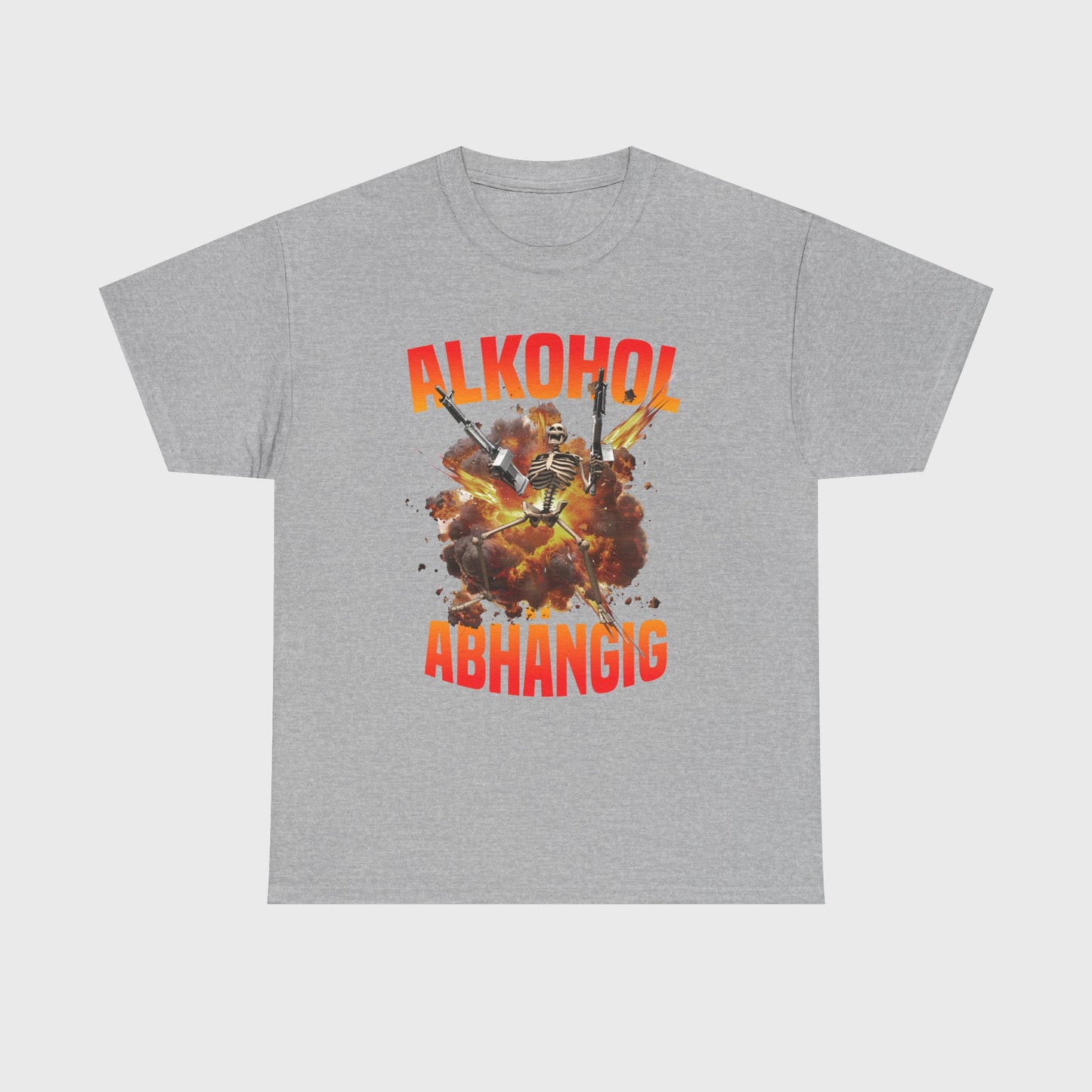 T-SHIRT - "ALKOHOLABHÄNGIG"