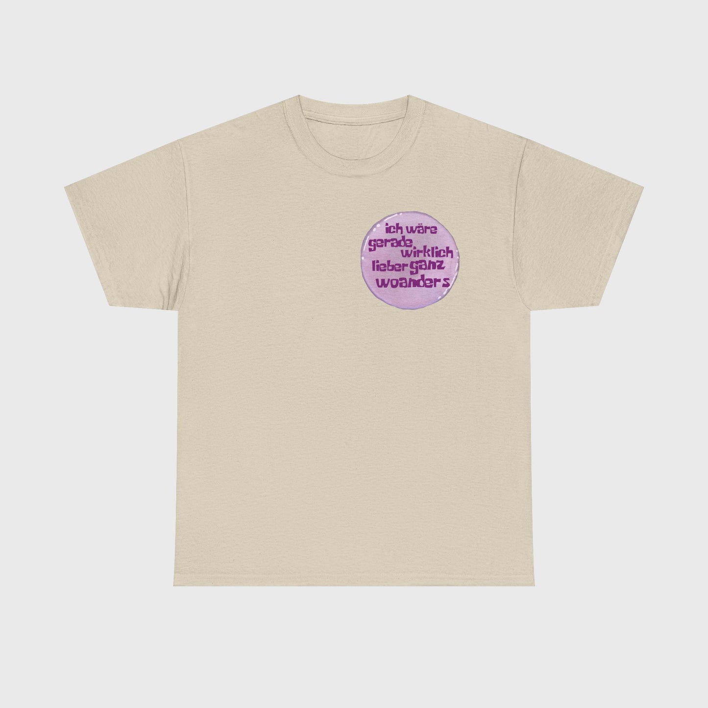 T-SHIRT - "GANZ WOANDERS"