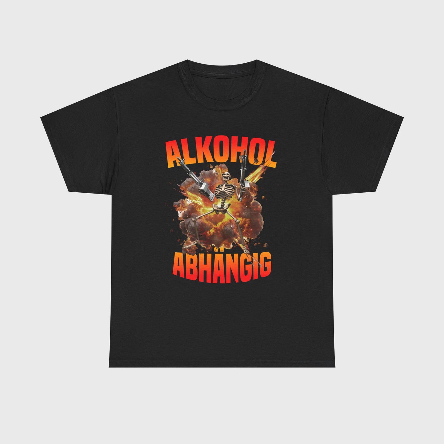 T-SHIRT - "ALKOHOLABHÄNGIG"