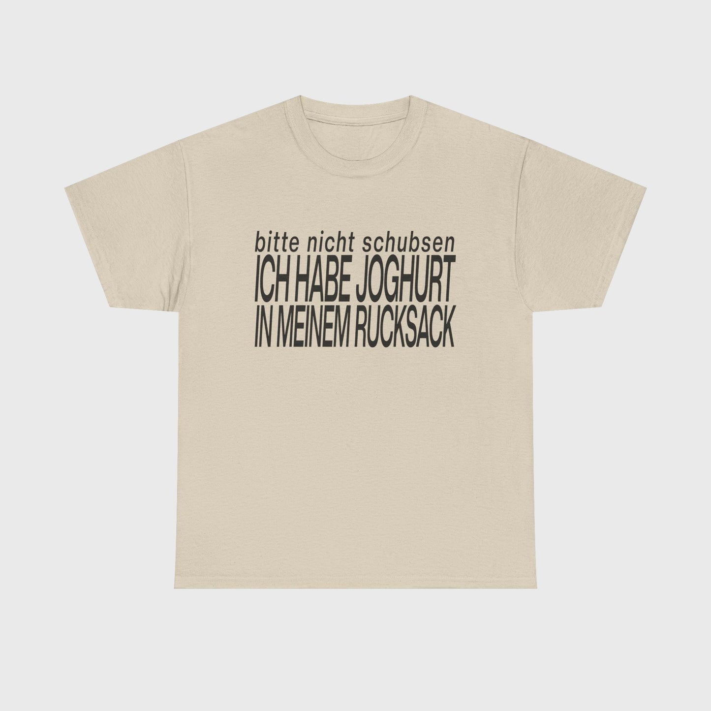 T-SHIRT - "JOGHURT IM RUCKSACK"
