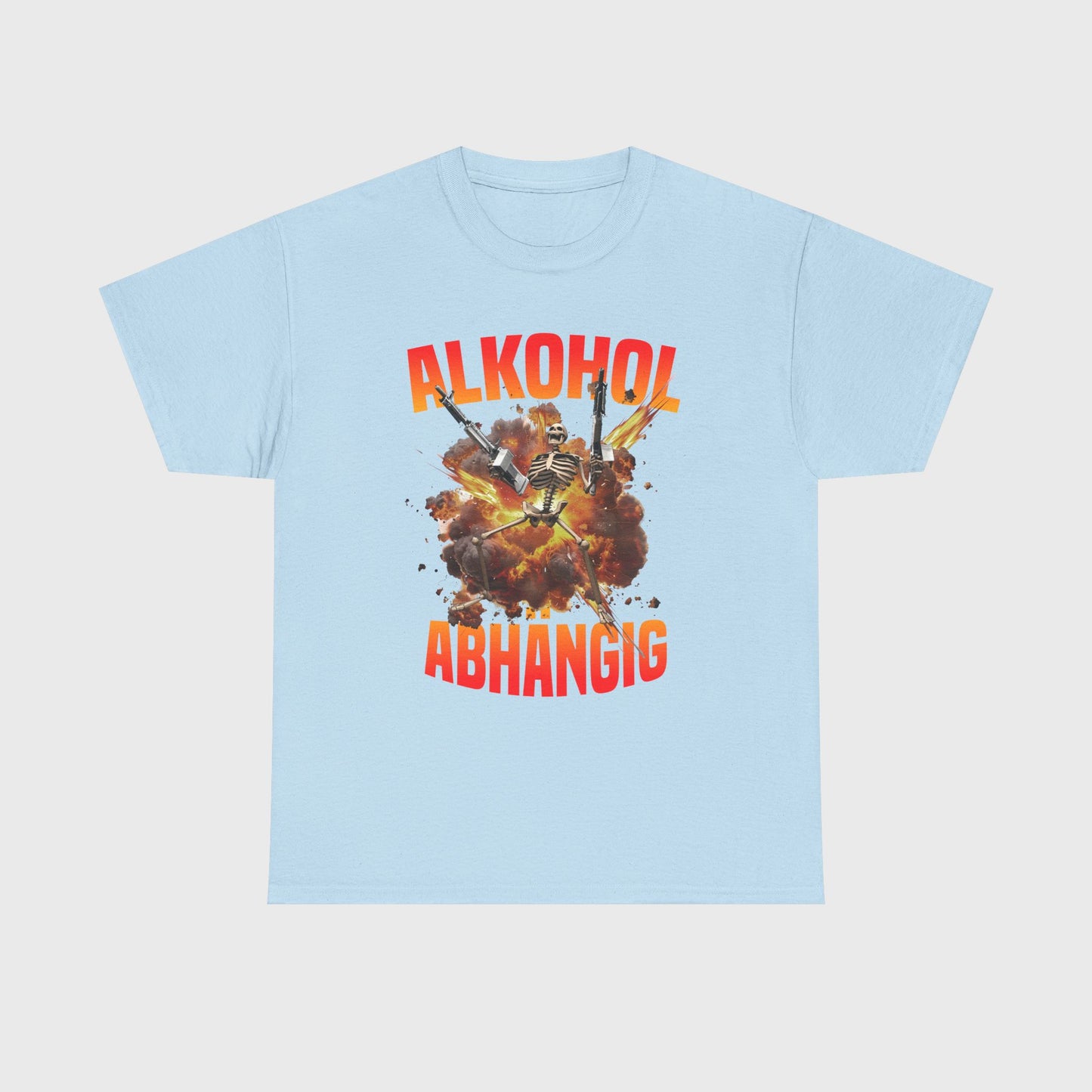 T-SHIRT - "ALKOHOLABHÄNGIG"