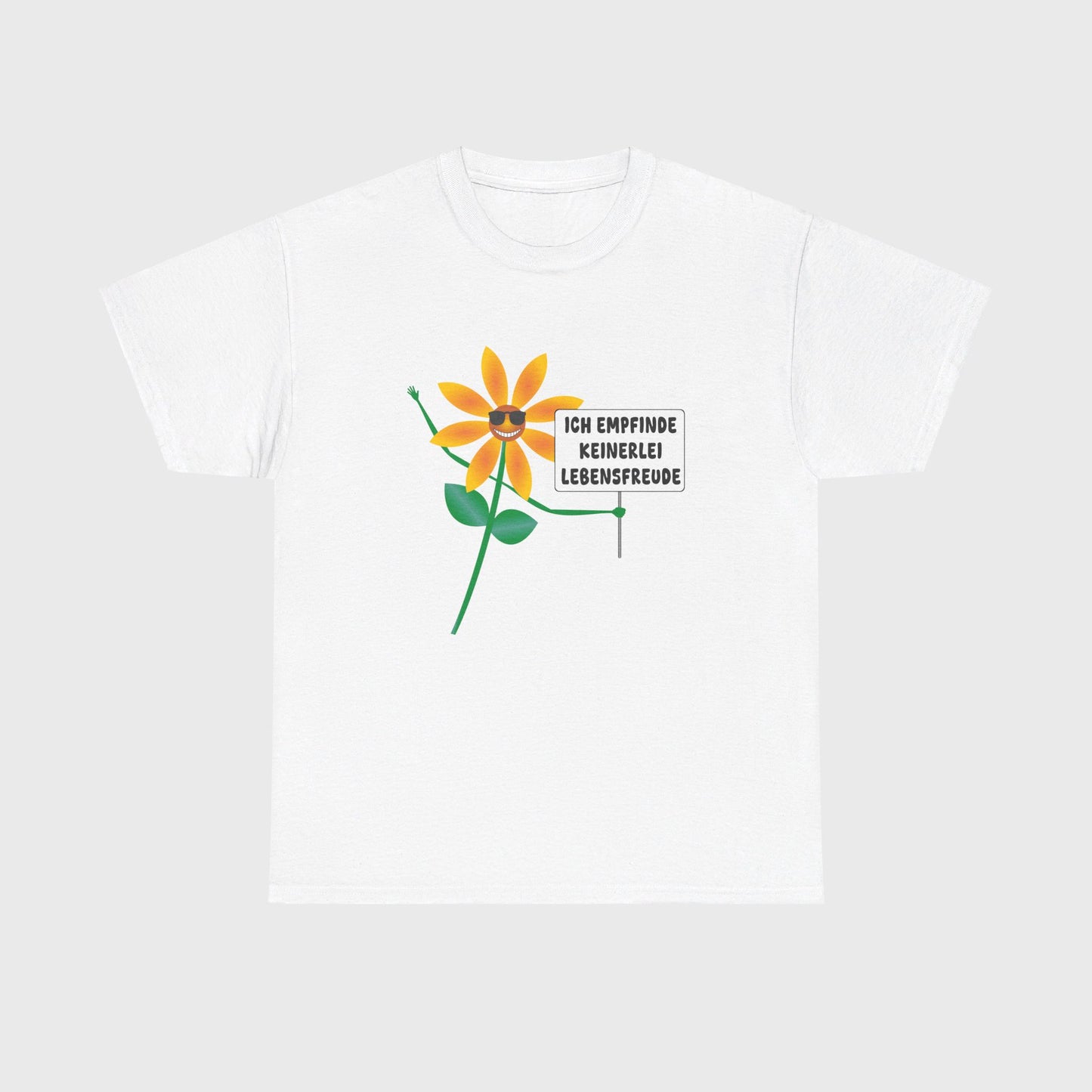 T-SHIRT - "KEINERLEI LEBENSFREUDE"